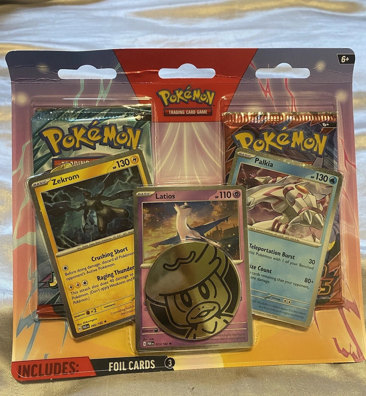 2-Pack Blister: Latios, Zekrom & Palkia Pokemon Promo